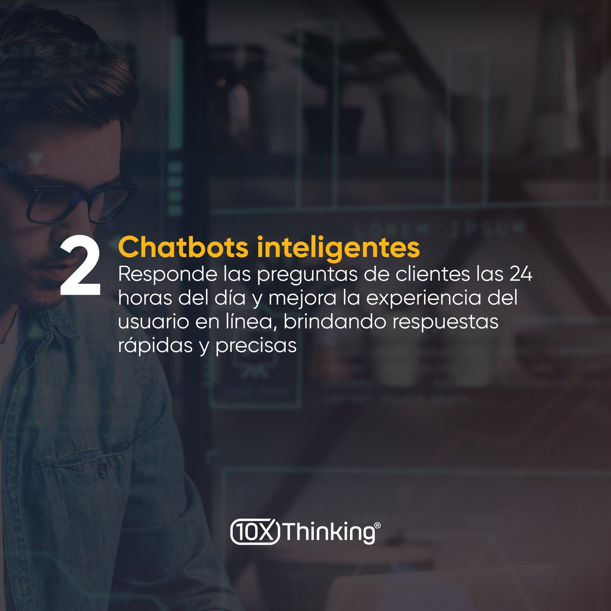 10Xthinking_Col's tweet image. 🤖 ¡Automatiza con IA!

RPA: libera tiempo
Chatbots inteligentes: mejora la experiencia del usuario en línea

¿Listo para llevar tu negocio al siguiente nivel?

Ingresa a nuestra página web 10xthinking.com.co y conoce más sobre nuestros servicios #Automatización #IA💼🚀
