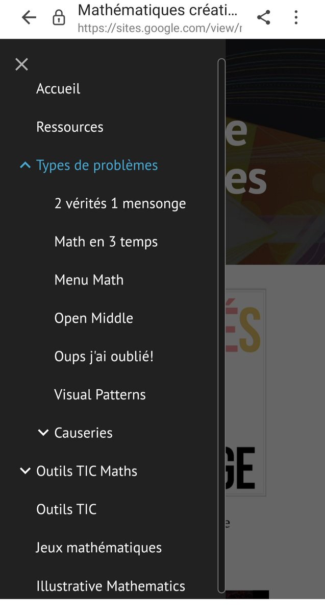 Allô prof d'immersion française! Cherchez-vous des ressources  de maths en français? Jetez un coup d'oeil sur ce site web bit.ly/creamath par @jocedage et @SandraFortin4 pour trouver quelques unes de nos tâches favorites et pleins d'autres choses! #HRCEmath