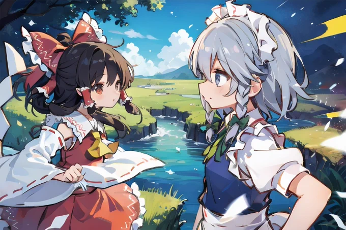霊夢と咲夜さん
