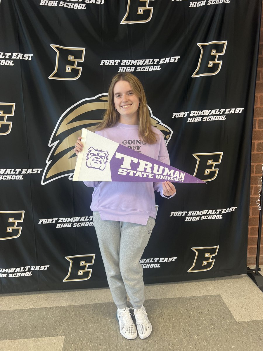 Congratulations to Averi Paleen who was accepted into Truman State!!