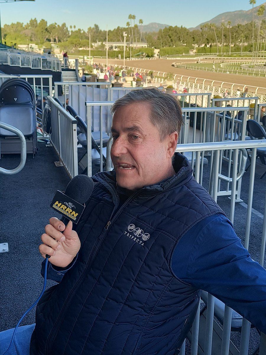 HRRN's tweet photo. Trainer @johnwsadler is with us now to discuss his @BreedersCup runners on the Breeders Cup Countdown Show presented by @HillnDaleFarm at Xalapa. Listen live at Sirius 216, XM 204 or at https://t.co/AtIVCPaNaN. https://t.co/AhoFLLuy8v