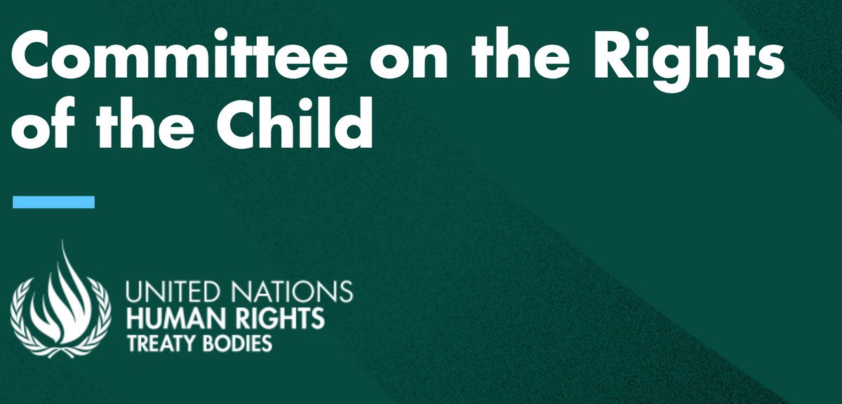 Committee on the Rights of the Child strongly condemns the escalation of attacks by #Israel against civilian targets in #Gaza, which had resulted in the deaths of more than 3,500 children since 7 October; expresses concern about children held as hostages. ohchr.org/en/treaty-bodi…