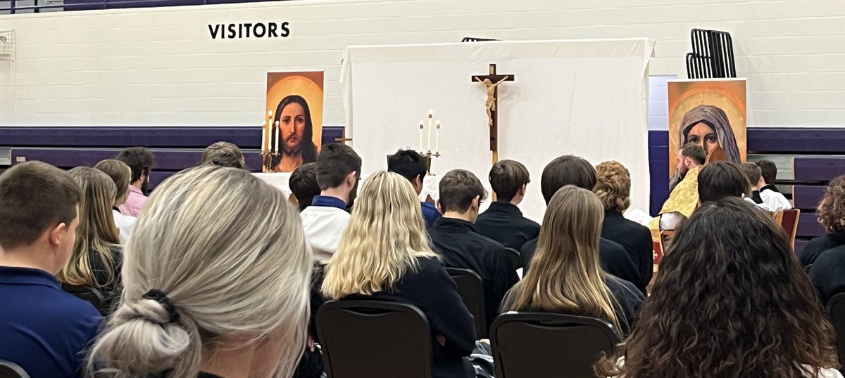 Cultivating exceptional scholars to know, love and serve Jesus Christ…@ Bishop LeBlond High School #allsaintsday
