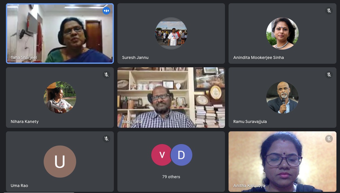 PRSIWomenWing's tweet photo. An online webinar titled "India's Power-Sharing Politics: The Women Reservation Bill" was organised by the PRSI Hyderabad Chapter, Women's Wing, today, and involved ninety participants, including professionals and students.
#PRSIHyderabad #WomenReservationBill https://t.co/CbihHGUUAT