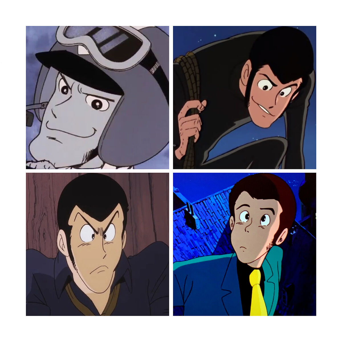 Lupin III in the 70's  The 1st TV Series (1971~72) The 2nd TV Series (1977~80) The Mystery of Mamo (1978) The Castle of Cagliostro (1979)  Which Lupin do you like?
