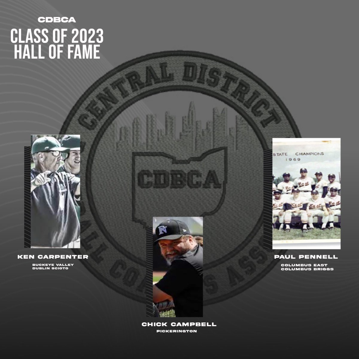 Congratulations to these inductees this evening!