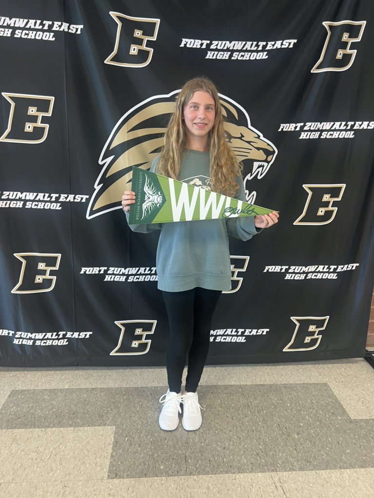 Congratulations to Audrey Huebner who was accepted to William Woods University!!