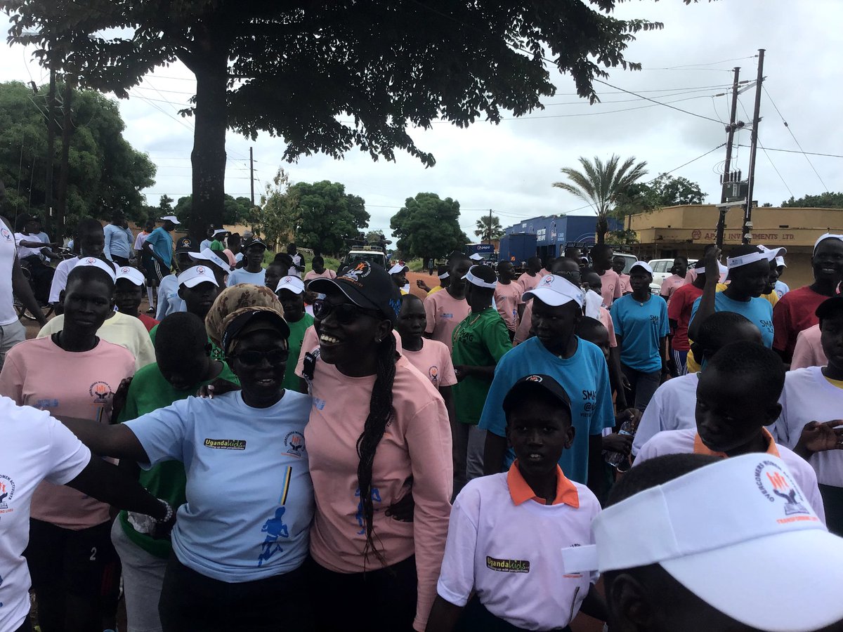 OvercomersWomen's tweet photo. On 11/10/2023 Stakeholders in Adjumani have taken part in an eight kilometres "GIRL CHILD RUN for the diginity of a woman" to commemorate the girl child day and international day of the rural woman.
The girl child run was organised by @adjumani_dlg @unwomenuganda @unwomenafrica https://t.co/wKufxH8i3Z