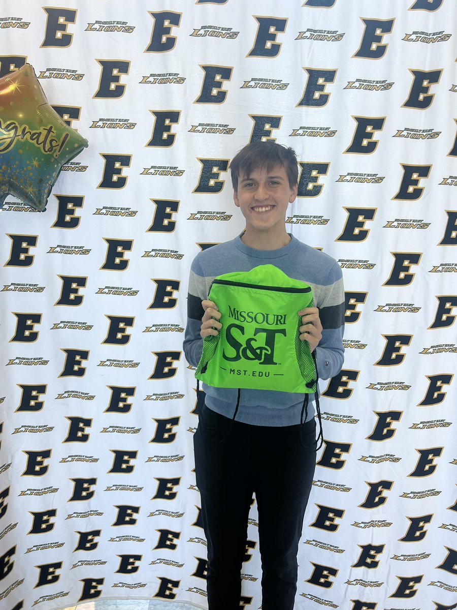 Congrats to Ethan Breen who was accepted to Missouri S&amp;T!!