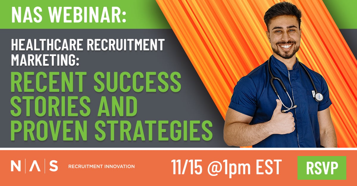 NAS can diagnose your current situation and provide a prescription with strategies that fill open jobs and alleviate constant headaches for your hiring needs. Join Jennifer Henley and Ashley Kauffman for an insightful webinar. Save your seat here: hubs.ly/Q027pKXd0