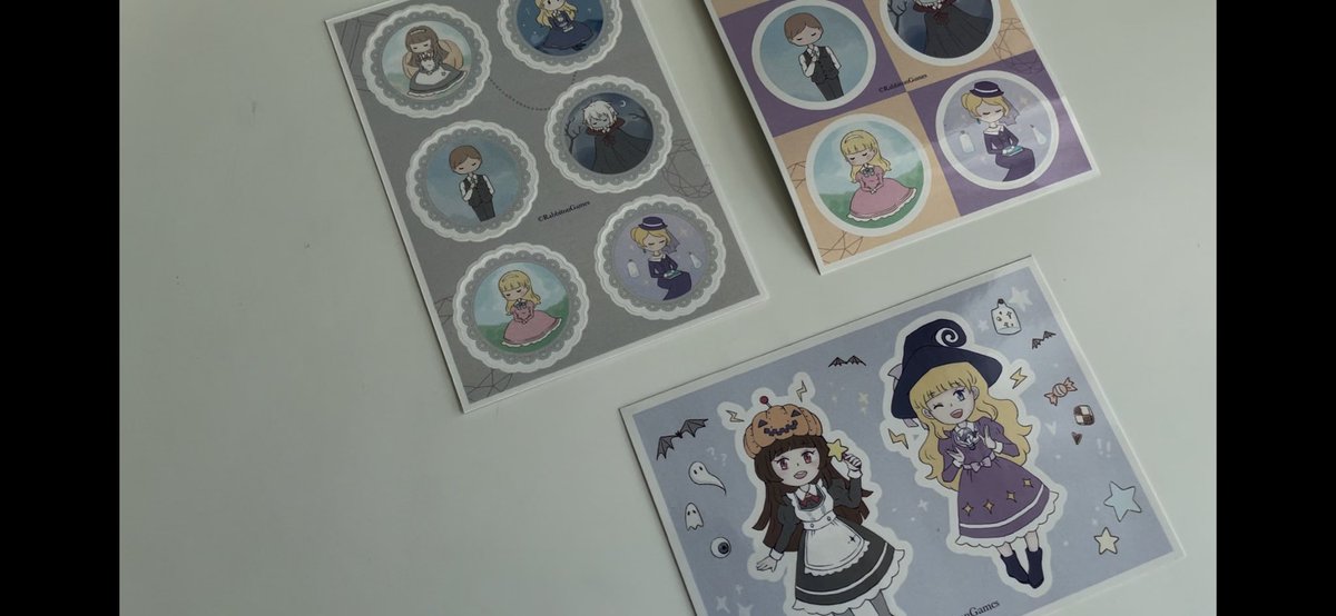 RabbitonGames's tweet photo. Stickers…
Haven’t received them yet but🎃🎀 https://t.co/I8sH4R8p3v