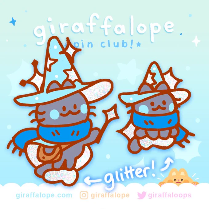 Snowy witch cats! 