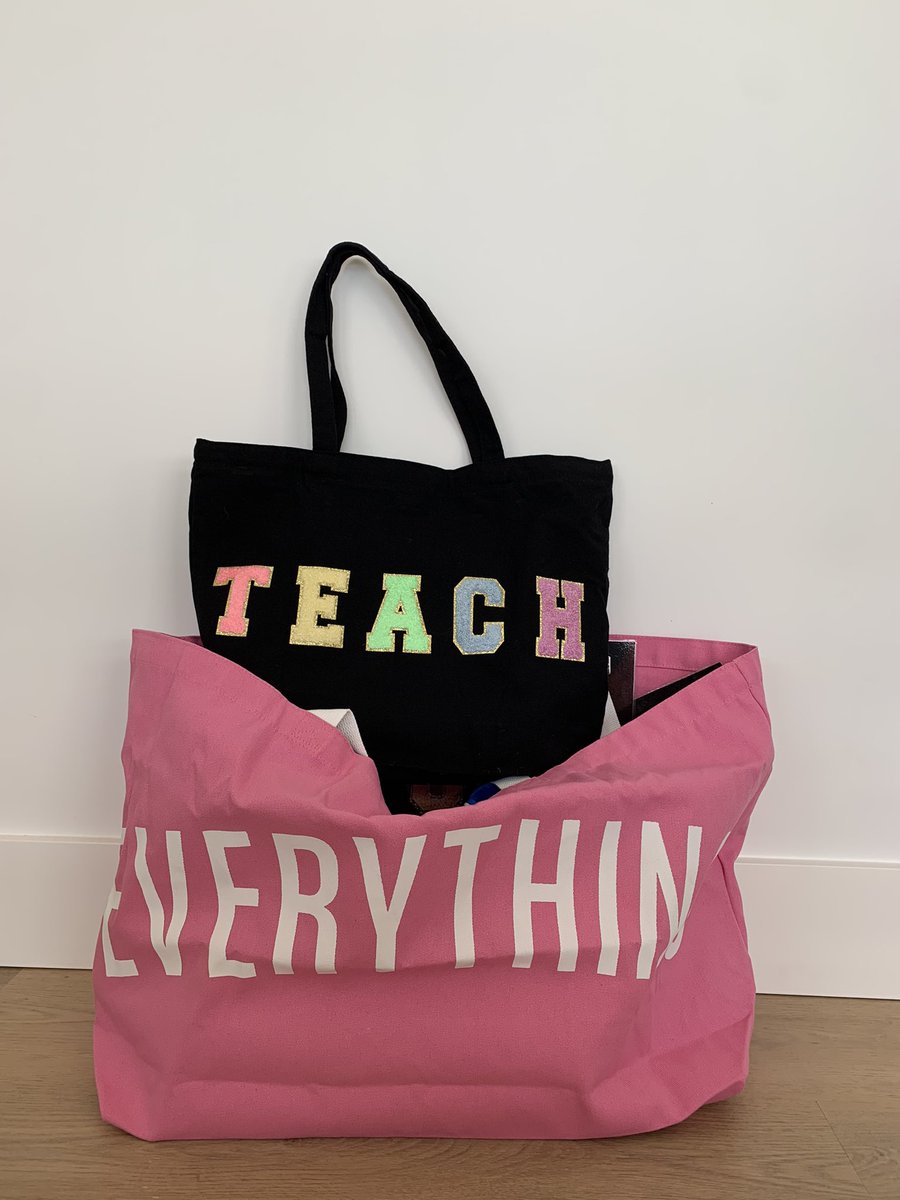 extraelementary's tweet image. It’s been a minute since I’ve supplied and my bag of tricks has definitely grown in size! #scdsb #supplyteacher #supplyteaching #teacherlife