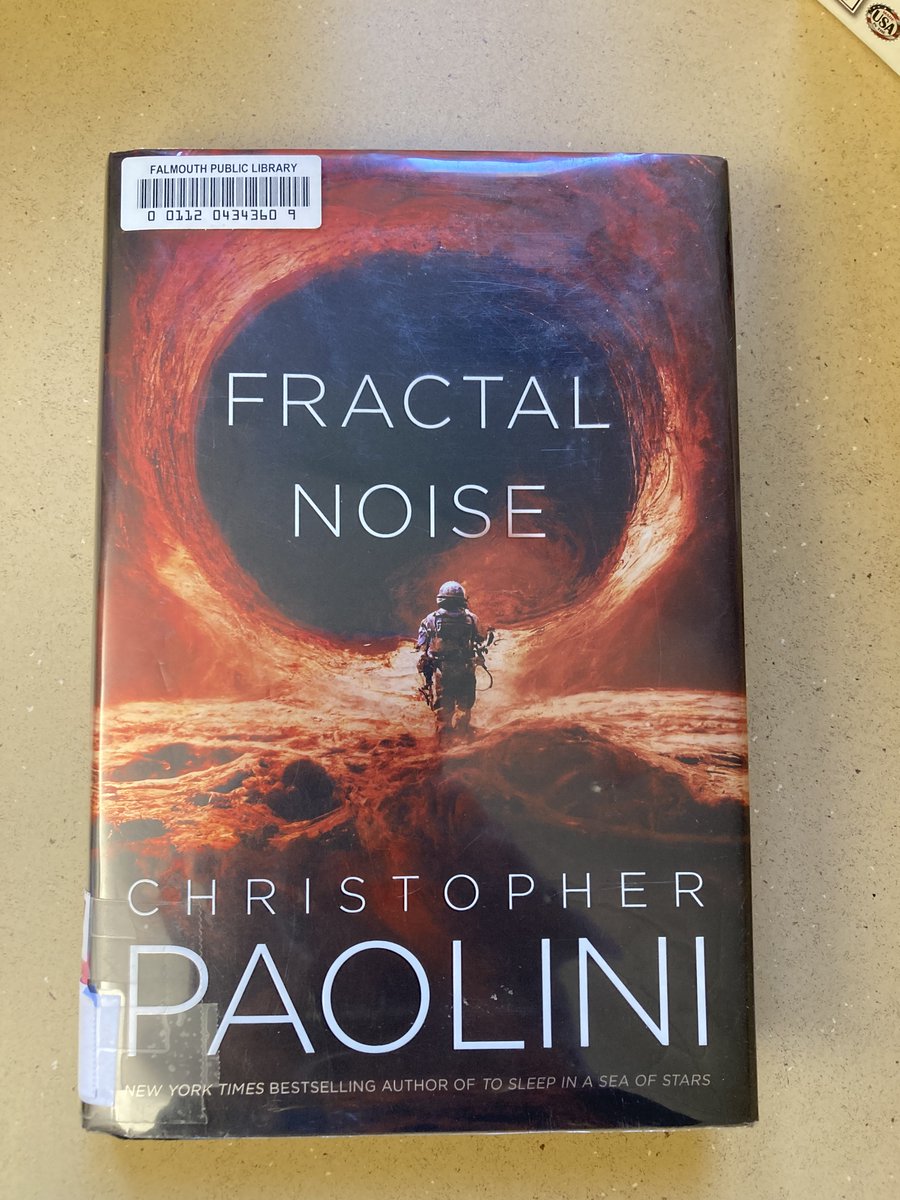 Staff Picks! Adult Sci-fi by the beloved author of the Eragon series for young readers? A dangerous 'first encounter' story? Check it out! #staffpicks #fractalnoise #christopherpaolini