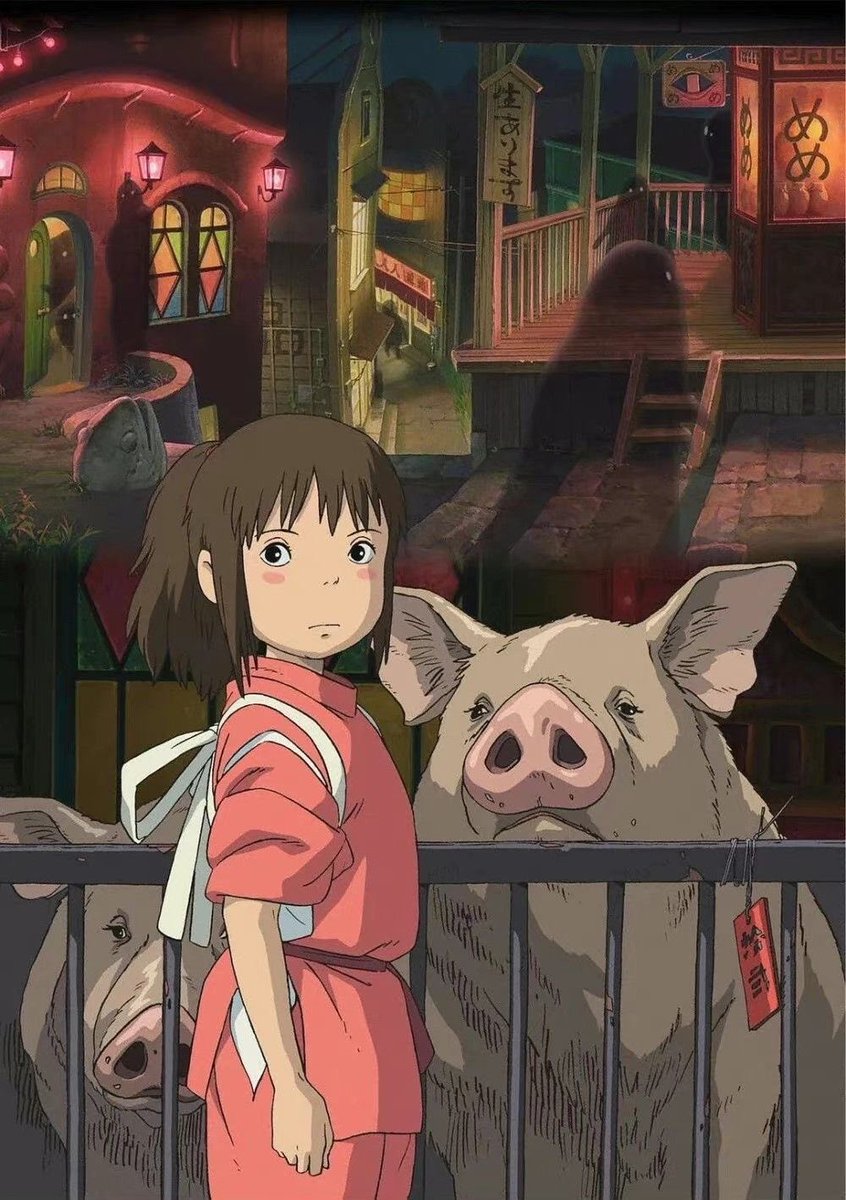 anime_'s tweet photo. Spirited Away (2001). https://t.co/9GTUFpCxhB