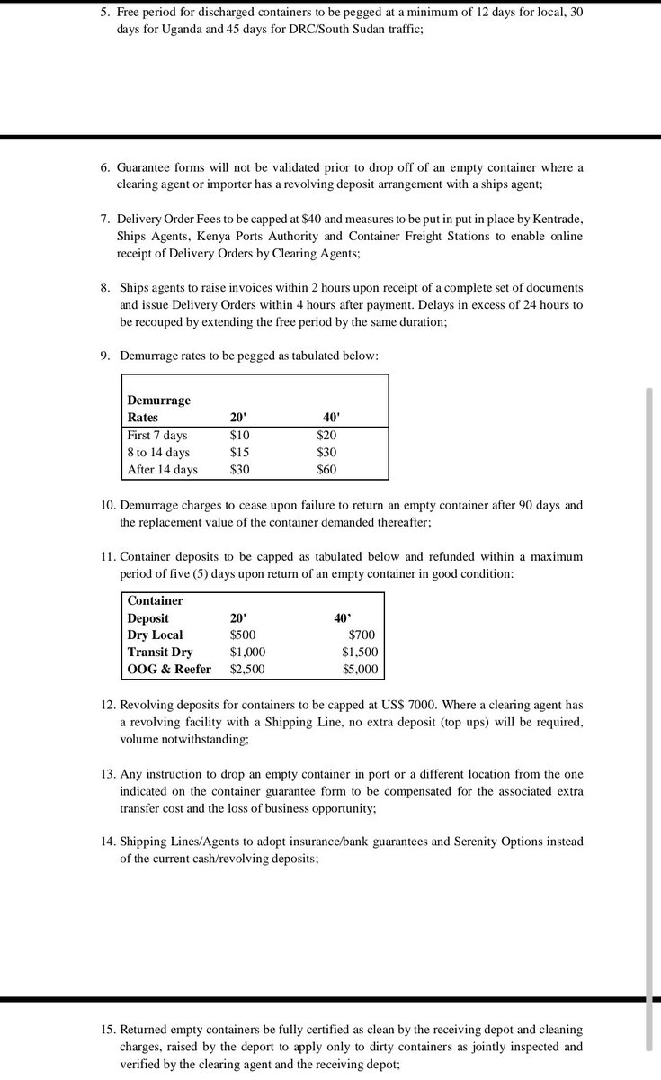 Jim_Olum's tweet photo. Hi friends, help me deliver these beautiful notes to one @DavidNdii, I offer myself as a student. ION the @Kenya_Ports plans to revise their cargo handling tariff for the next 5 years effective 2024. KIFWA too. Shipping Lines are the reason for the wildebeests migration to DAR. https://t.co/D8Z8EUEUN8