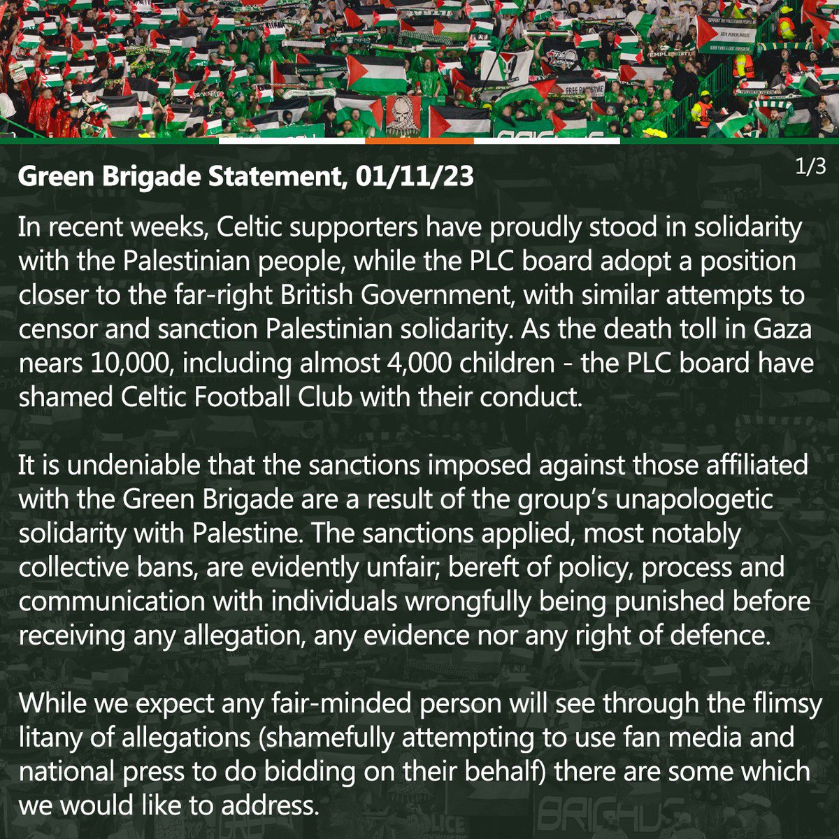 North Curve Celtic tweet media