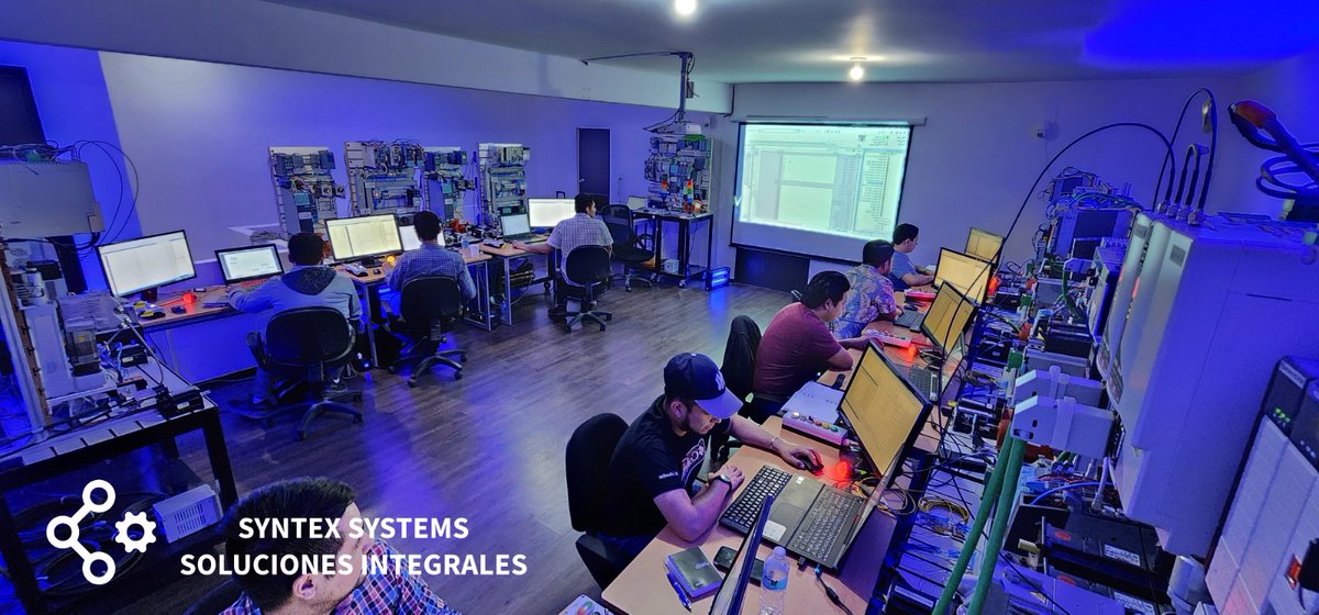 SyntexSystems's tweet photo. 🏭 Curso PLC - Automatización Industrial - (Allen Bradley - Siemens - CMZ Codesys)

👉 La inversión en conocimiento paga el mejor interés

#SyntexSystems #PLC #Siemens #AllenBradley #rockwellautomation #automation #CursosdePLC #motioncontrol #tesla #CMZ #monterrey #CODESYS https://t.co/Ed1LzwWV7U