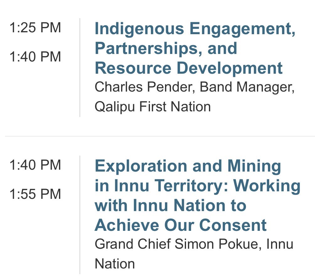 Thank you to the presenters of the  Indigenous Engagement Sessions