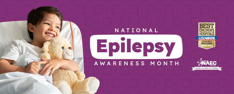 PhxChildrens's tweet photo. It’s National #EpilepsyAwarenessMonth. 💜 Check out our experts’ answers to some of the top FAQs we get about #epilespy from patient families: https://t.co/qC67mbC1Vo

@epilepsyfdn @epilepsyaz #endepilepsy #NEAM2023 https://t.co/OxOJs0dUjE