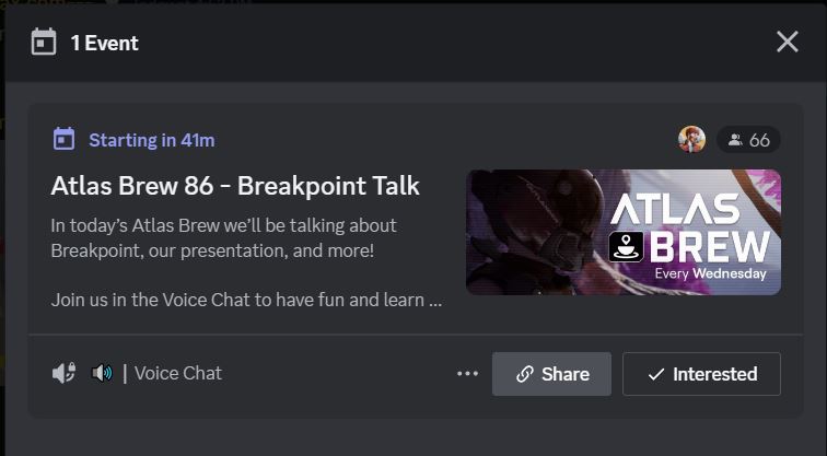 ATLAS BREW INCOMING!! 

Breakpoint Leaks? 👀