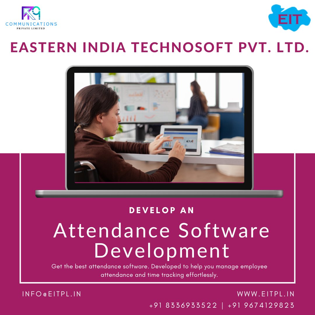 Elevate Attendance Management to the Next Level!  Say goodbye to manual processes and hello to efficiency.

Visit us: eitpl.in
Call us: +91 8336933522

#attendance #attendanceapp #attendancesoftware  #attendancetracker #eitpl #kolkata #india