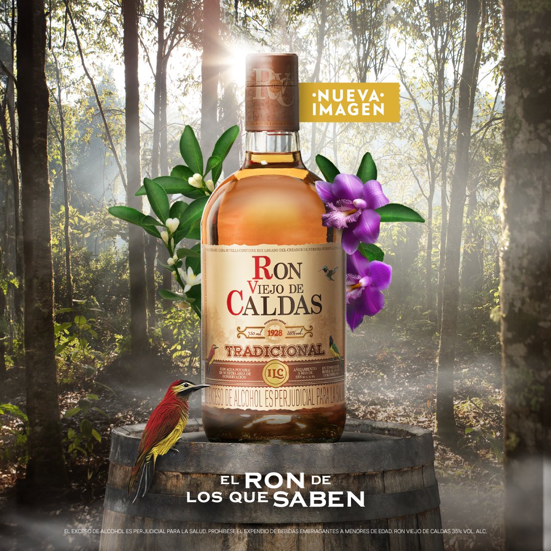 RonViejodeCald's tweet photo. La fuerza de Ron Viejo de Caldas Tradicional es el secreto que hace de todos nuestros rones, piezas únicas e inigualables, que te llevarán a experimentar una exquisita sensación amaderada en tu paladar.
#NuevaImagenRVC #SecretosPoderosos https://t.co/xNmIL7ZYz6