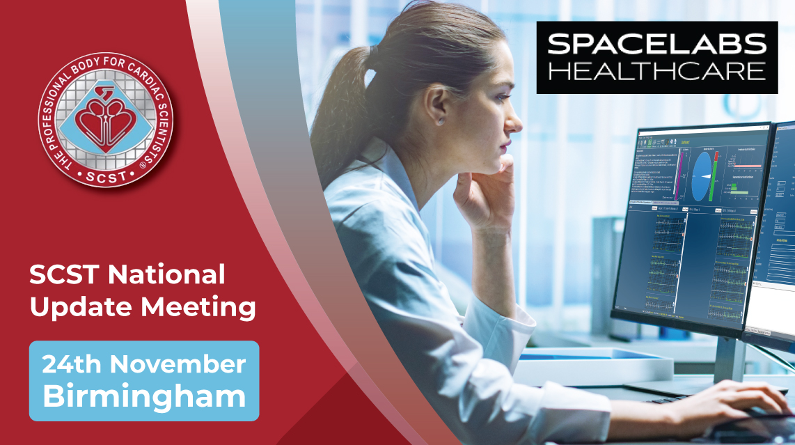 SCSTcouncil's tweet photo. Delighted to have @spacelabs supporting the SCST National Update Meeting. They will be showcasing their new analysis software & patch recorders.
Book your place here 👉 https://t.co/16Cvw2RIyJ
#SpacelabsHealthcare #SCST #cardiacscience #physiologist #physiologicalscience https://t.co/Fl3whtGc7I
