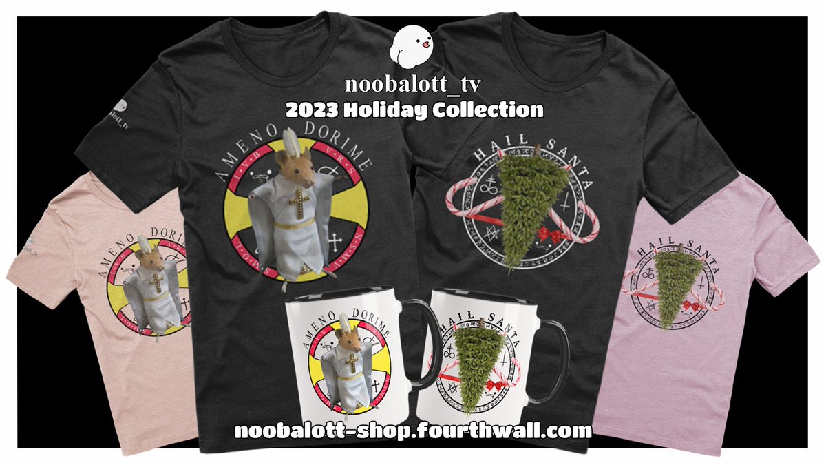 New Holiday shirts and mugs 👀