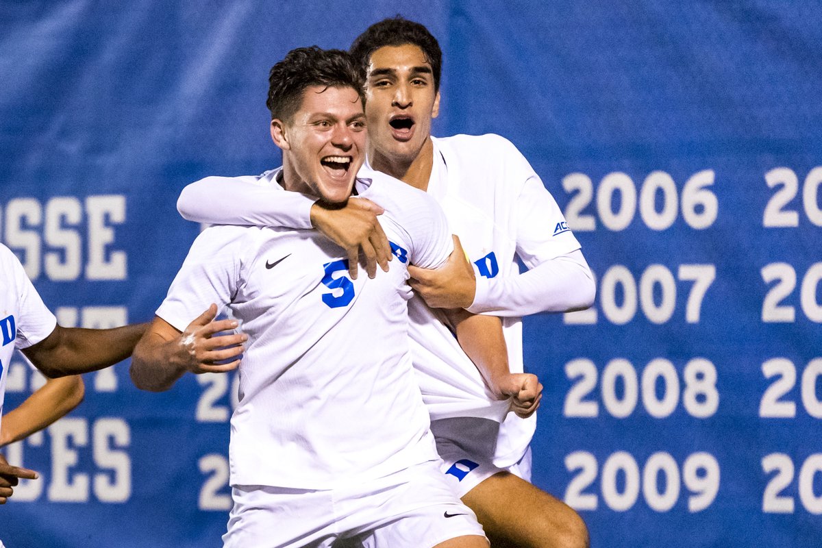 More postseason play today! 😈 @DukeFH vs. Louisville in ACC Tournament Semifinals at 3:30 PM on @accnetwork 😈 @DukeMSOC vs. Boston College in ACC Tournament Opening Round at 6 PM #GoDuke