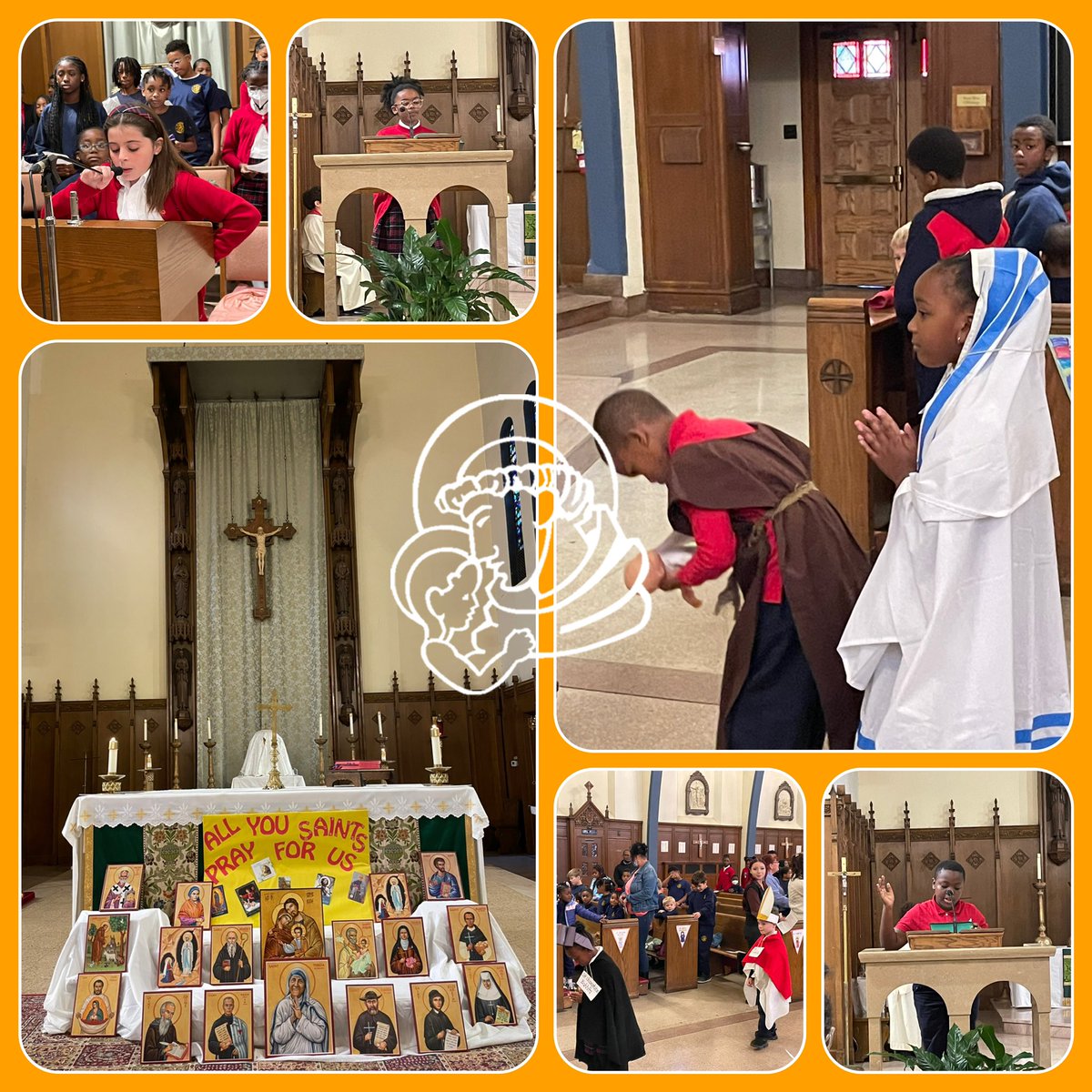 STA_Brookland's tweet image. The All Saints Day Mass is among our favorites of the year!

#STABrookland #STAJuniorSaints #CCAPrays #ADWcommUNITY