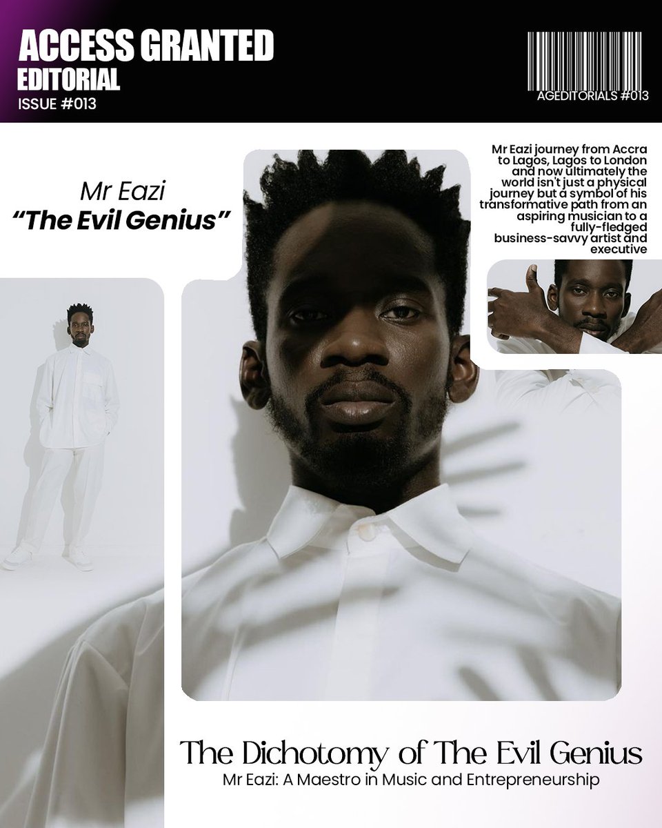 Mr Eazi unveils exceptional album cover for his album, 'The Evil