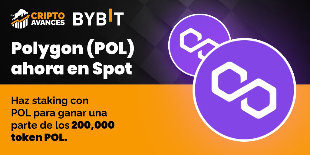 CriptoAvances's tweet image. Bybit Launchpool: ¡haz staking con POL para ganar una parte de los 200,000 POL! 🚀

Desde las 10 AM (UTC) del 25 de octubre al 8 noviembre de 2023, haz staking con POL para ganar una parte de los 200,000 POL. 🤑

#Cripto #Avances 🪙
#Creando Oportunidades 🔥