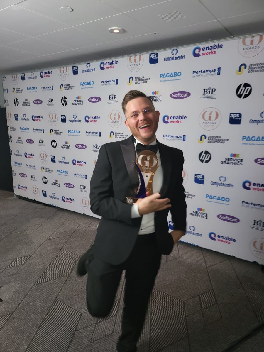 Who would have thought we would win Contractor of the Year at the #GOAwards 2023/2024? Gavin, obviously! 

We are so proud of how far we've come and where we are going. Thank you for all the support we've received these past few years! 

#GOAwards #ContractorOfTheYear2023