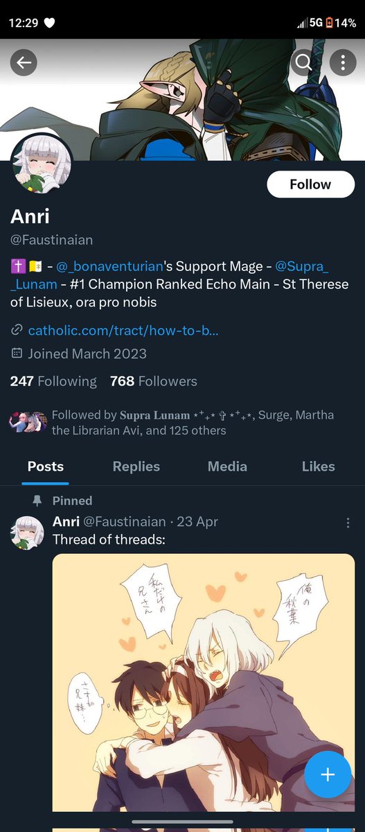 MilitantPapist's tweet photo. YOOOO going back to this acc, later losers https://t.co/kezqY87r3X