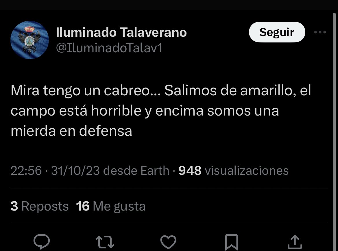 _a_m01's tweet photo. @IluminadoTalav1 Sí, lo es. Lo dijiste tú ayer xd https://t.co/35RbQDqTR5