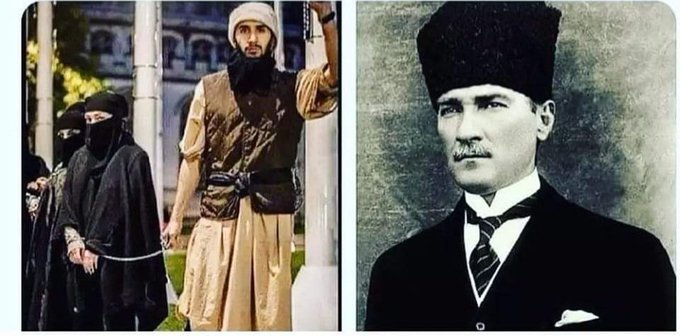 _umbertoeco__'s tweet image. Bugün bu ülkede soldaki gibi köle değilseniz; 
bunu sağdaki ADAMA borçlusunuz..
NOKTA