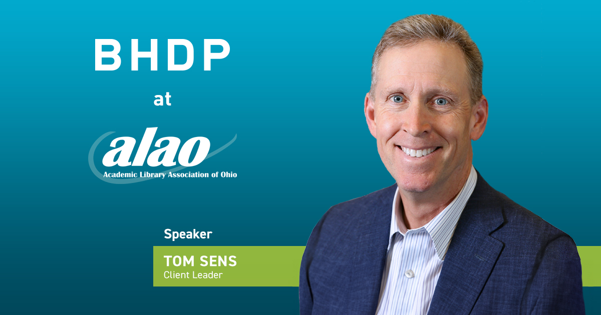 Our very own Tom Sens will present on transforming aging physical libraries—alongside Scott Lloyd of <a href="/MountStJosephU/">Mount St. Joseph University</a> and Michael Wells of <a href="/WilmingtonColl/">Wilmington College (OH)</a> at the 2023 Academic Library Association of Ohio (ALAO) Annual Conference (alaoweb.org/conferences/20……) on November 3.