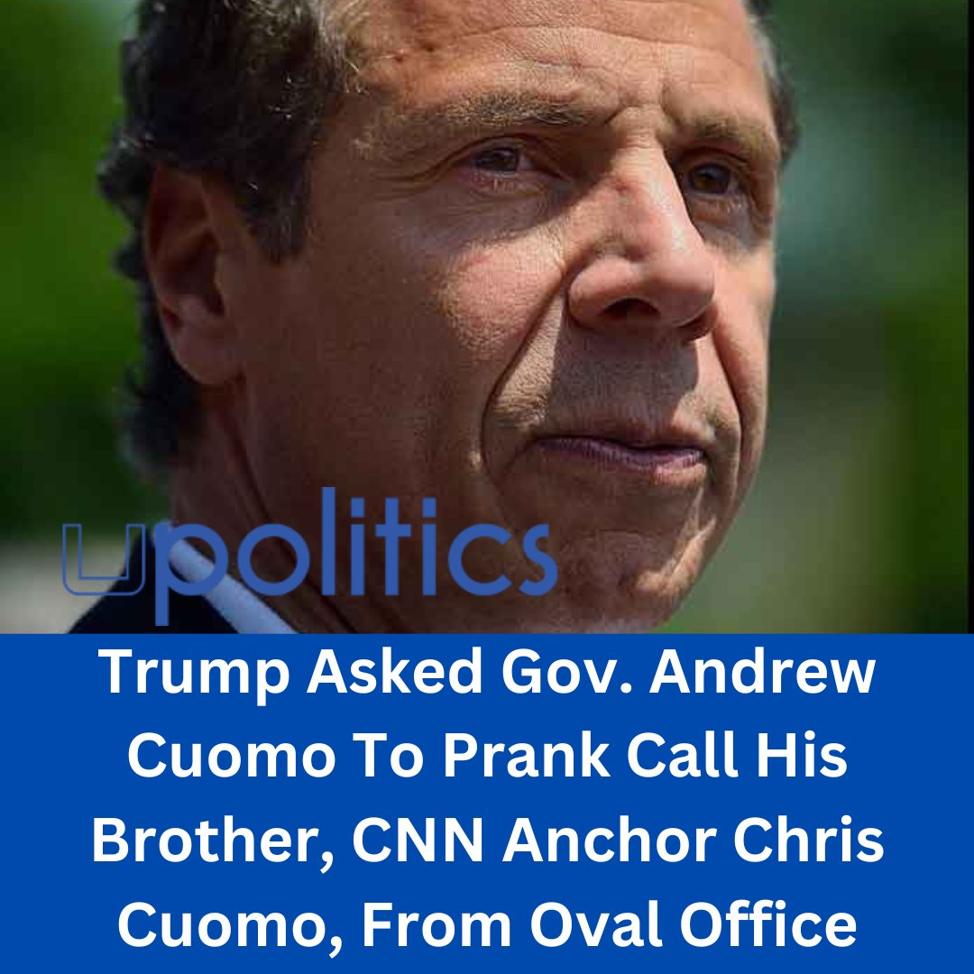 upoliticsnow's tweet image. In her new memoir, former Andrew Cuomo aide Melissa DeRosa recalls a plot by Donald Trump to prank Cuomo’s younger brother, CNN anchor Chris Cuomo.

Full Story Here: tinyurl.com/2nmpr9e7

#andrewcuomo #chriscuomo #melissaderosa #DonaldTrump