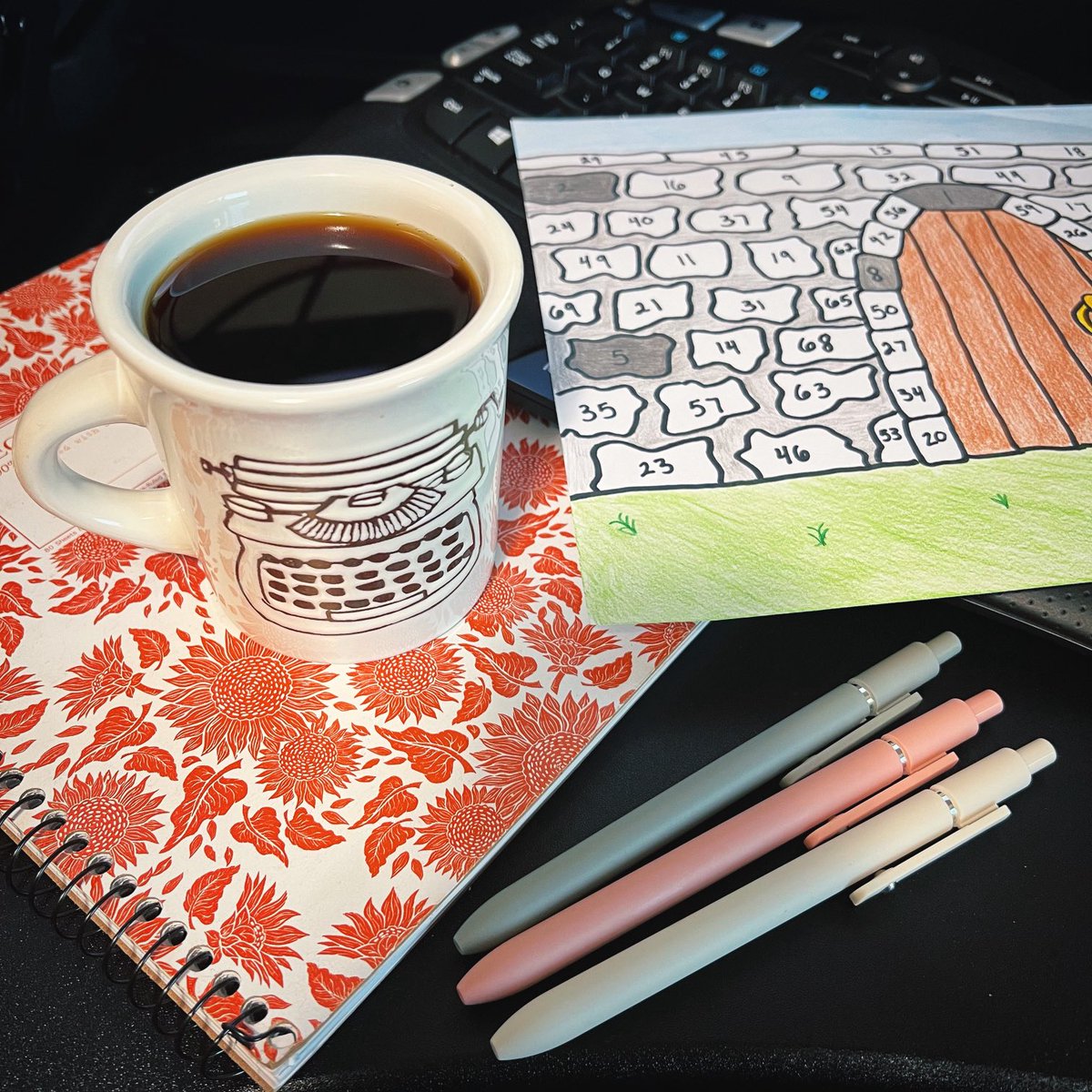 Happy NaNoWriMo to all who celebrate! 
I’m not starting a new draft this year, but am doing NaNoFUNMo (the brain child of the brilliant ⁦@julieartz⁩ ) and am hoping to make significant progress filling in my stone wall!