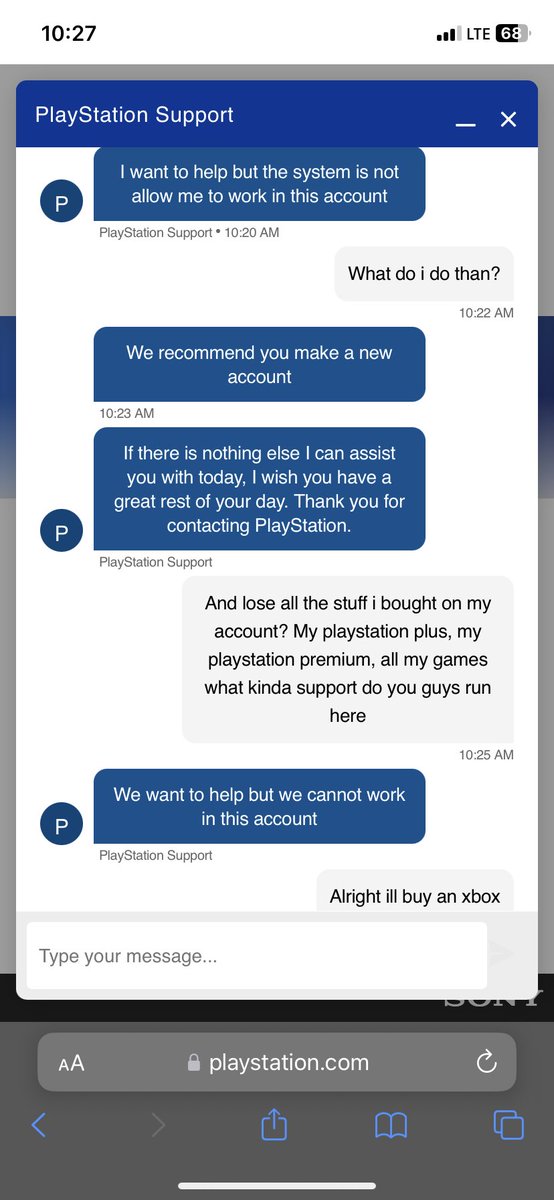 Is <a href="/PlayStation/">PlayStation</a> the worst fuckin company on the planet? <a href="/AskPlayStation/">Ask PlayStation</a>
