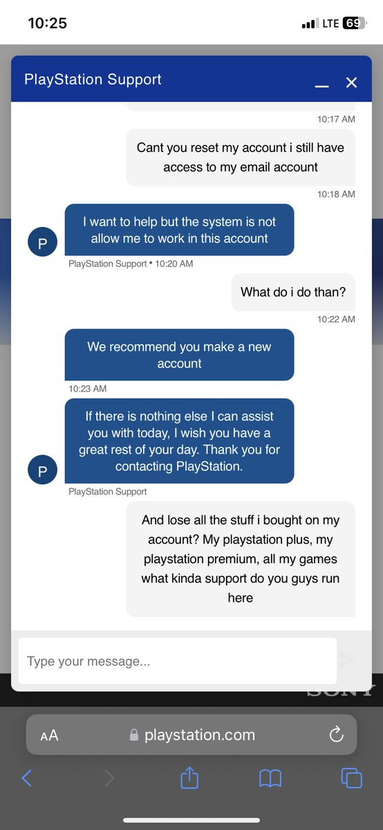 Bmarkiewicz15's tweet photo. Is @PlayStation the worst fuckin company on the planet? @AskPlayStation https://t.co/BOQUMpR54S