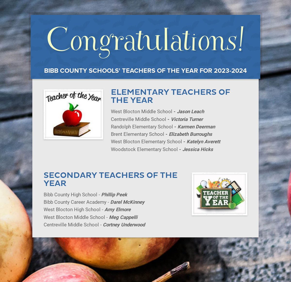 Bibb County Schools tweet media