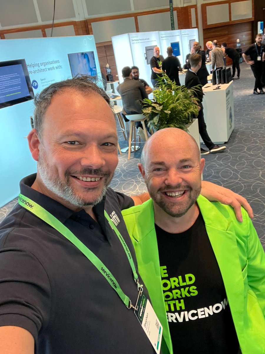The Unifii team had a fantastic day at #WorldForum, with our very own Jack Williamson taking to the stage earlier today to chat about all things Service Operations! 🎙

It's been great to see so many new and familiar faces 👋

#ServiceNowWorldForum #WorldForum #WorldForum23