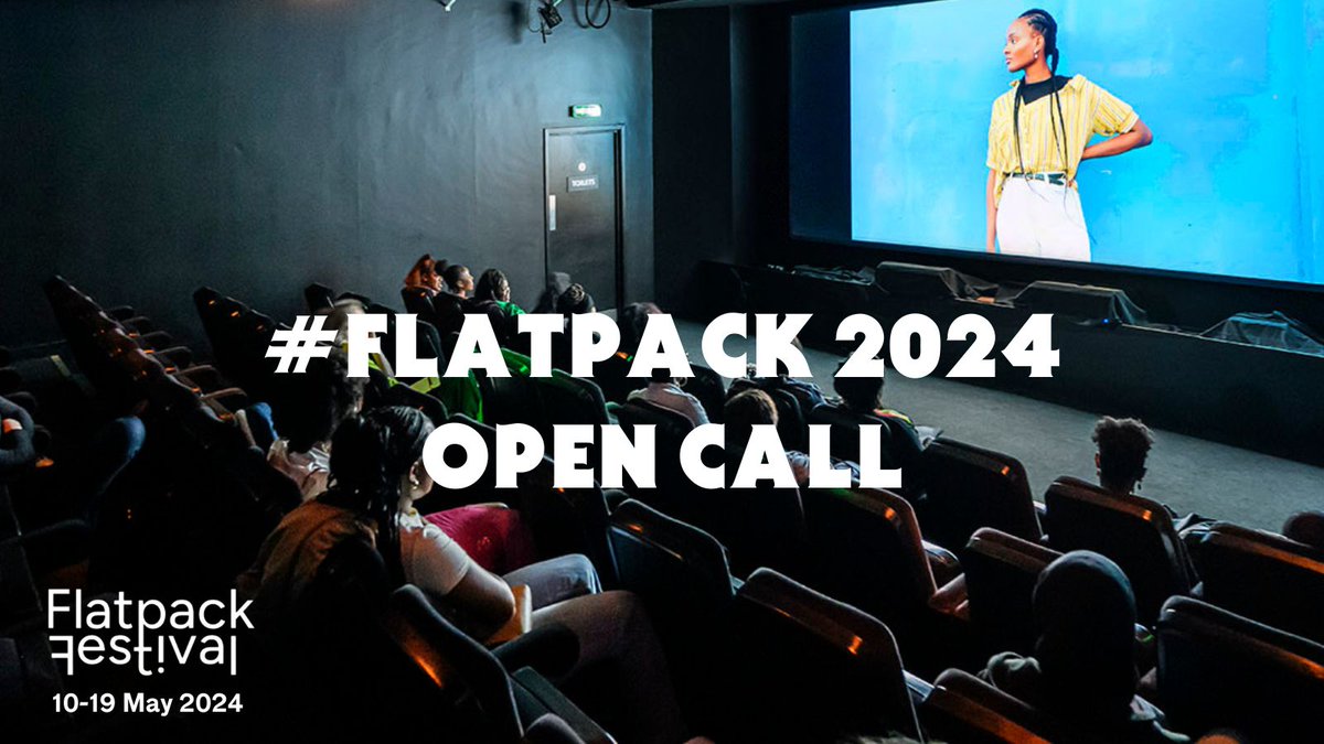 📢#Flatpack2024 Open Call 📢

We are inviting proposals for film events for the next Flatpack Festival.

Open to anyone from a background underrepresented in the film/cultural sector, we particularly welcome applications from Black curators/exhibitors.

flatpackfestival.org.uk/news/flatpack-…