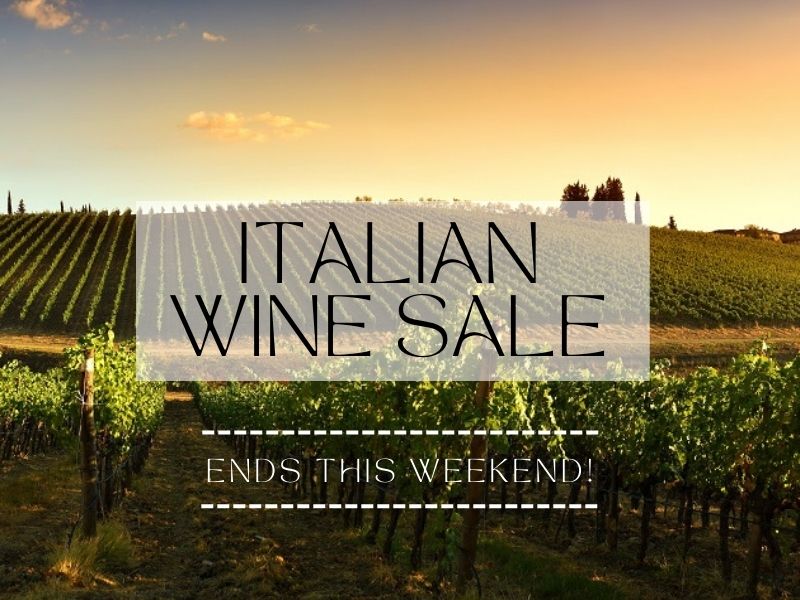 Our Italian Wine Sale ENDS THIS WEEKEND! Save on a great range of reds, whites & sparkling Italian wines - sale ends midnight on Sunday! Click bit.ly/SaleEndsThisWe… to order online & get delivery to your door! #italianwine #italianwinelovers #winesale #getwinedelivered