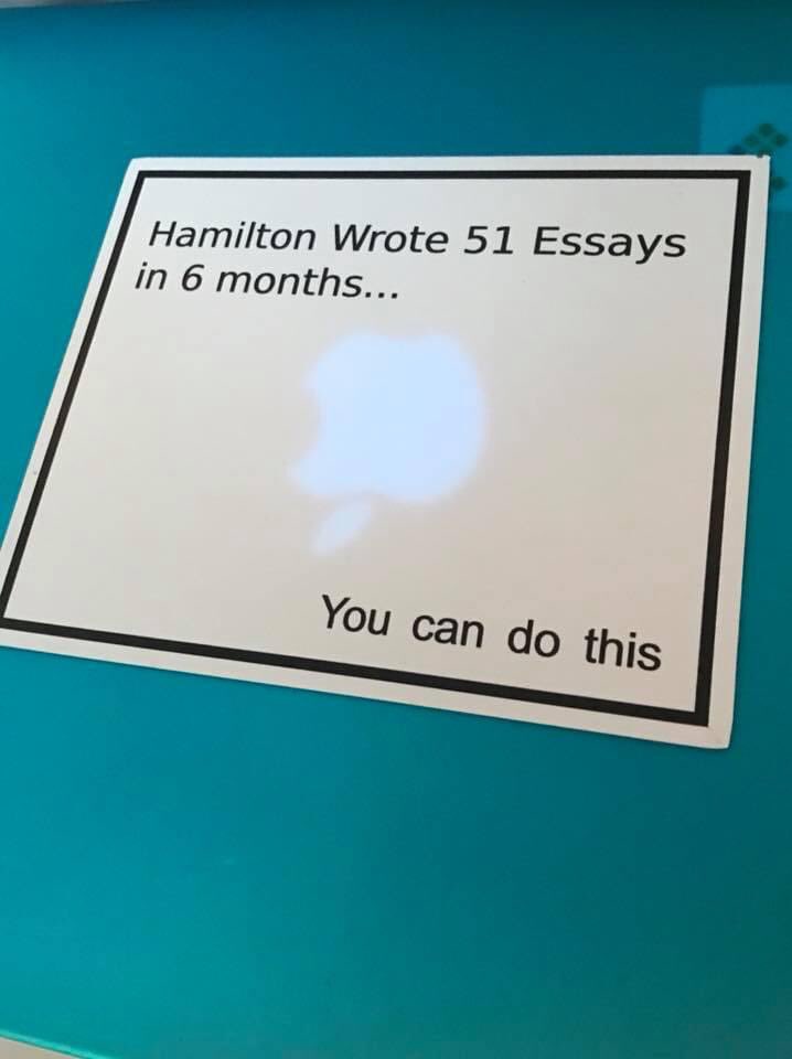 CollegeRiding's tweet photo. From a colleague but perfect for today - students, you got this 💪💪💪 https://t.co/z6gWNHpmeo