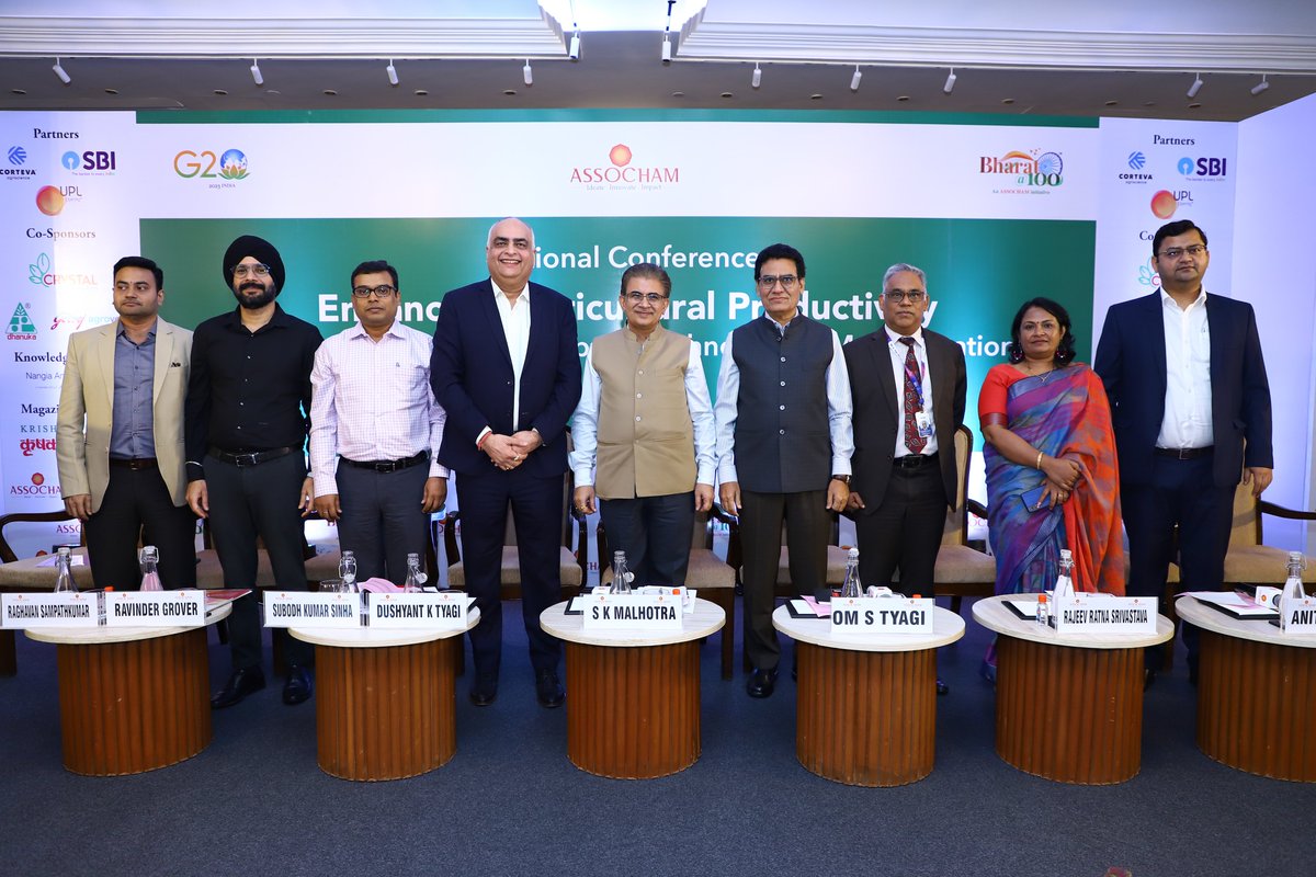 Experienced a new environment, yet the unique one to share my work as one of the panellists in the thematic area of the rising role of agricultural biotechnology to address resource use efficacy in a national conference organized by ASSOCHAM, New Delhi.