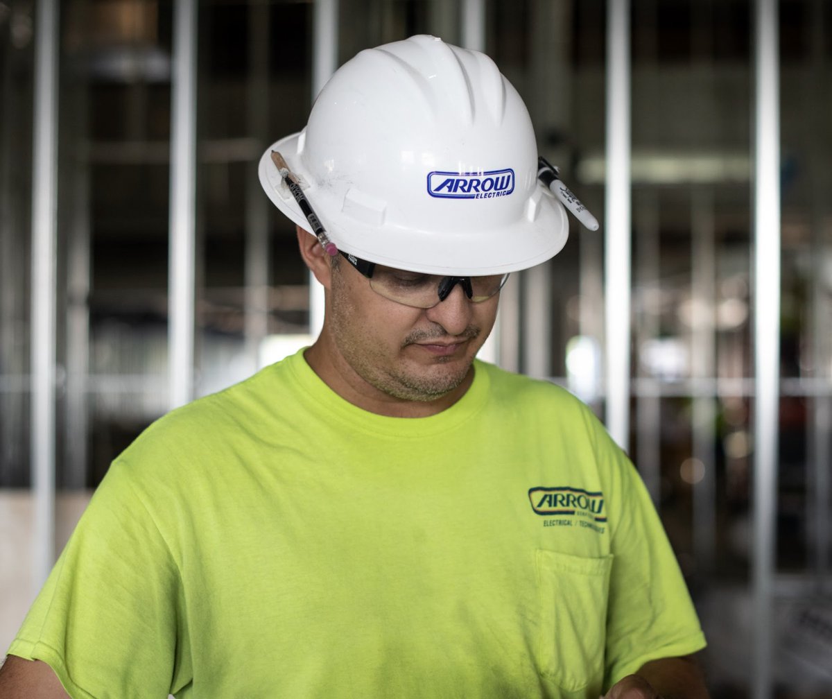 We are proud to put our hard hats on each day. 👷 👷‍♀️

#ArrowElectric #CompanyCulture #CompanyValues #NowHiring #LouisvilleJobs #LexingtonJobs #PoweringKentucky #ElectricalSafety