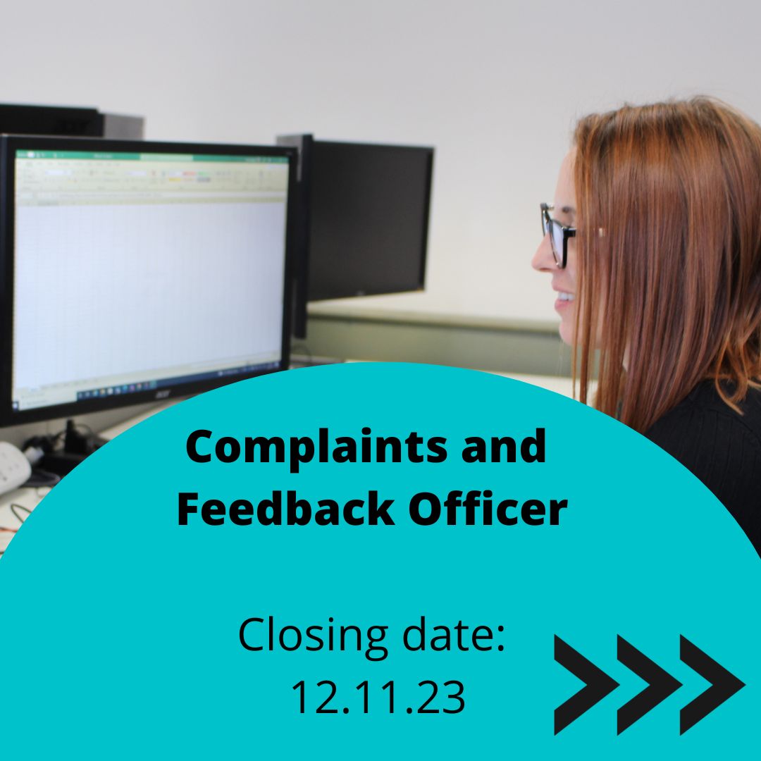 SaffronHousing's tweet photo. 📢 We are currently recruiting for 1 position at Saffron.
▪️ Complaints and Feedback Officer
More info 👇
https://t.co/05K0dIpANy
#workforuswednesday #proudtobesaffron https://t.co/Hx1qjMhGsw
